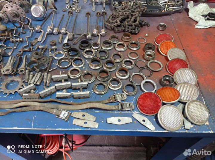 Велосипедные запчасти хвз