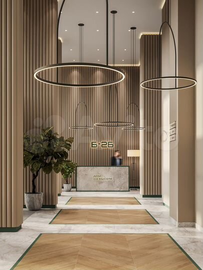 2-к. квартира, 61,2 м², 17/31 эт.