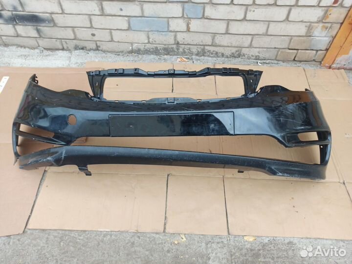 Бампер передний Киа Рио3 рестайлинг 2015