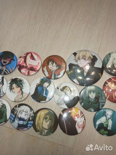 Значки аниме