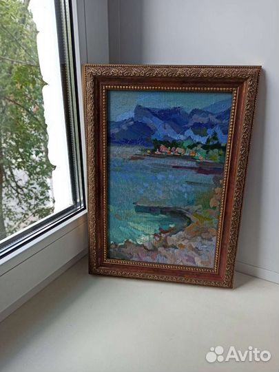 Картина. Пейзаж. Холст, масло. 20х30