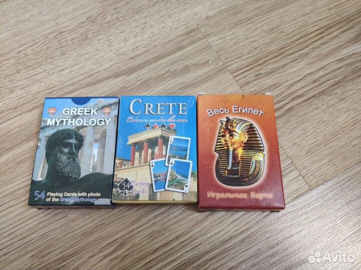 Новые сувенирные игральные карты