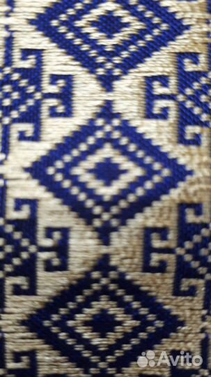 Палантин дамасского жаккарда