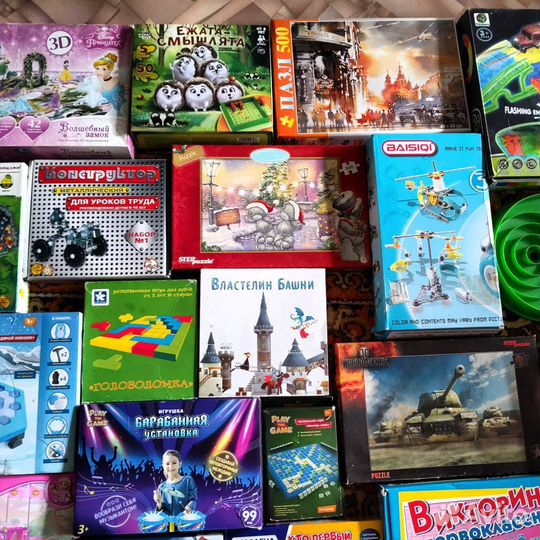 Детские настольные игры