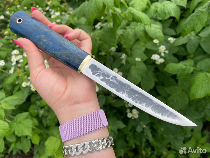 Якутский нож кованый Х12мф