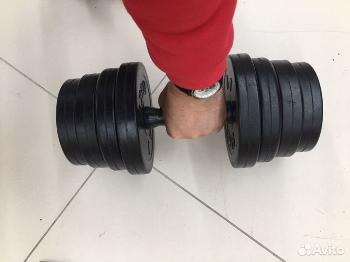 Гантели новые 25 кг разборные