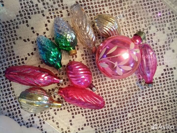 Елочные игрушки СССР