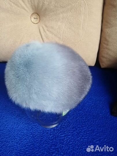 Берет норковый