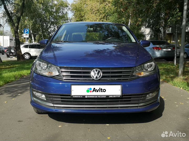 Volkswagen Polo 1.6 AT, 2017, 110 900 км