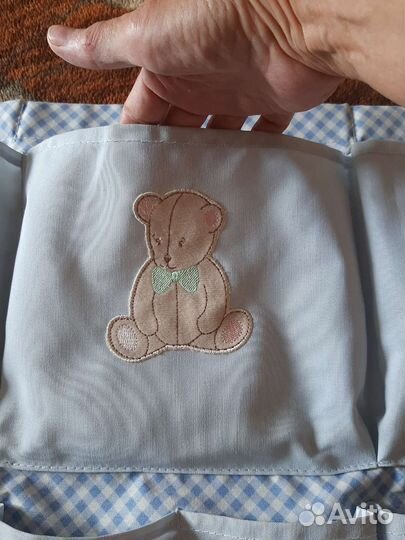 Кармашки (органайзер) для детской кроватки