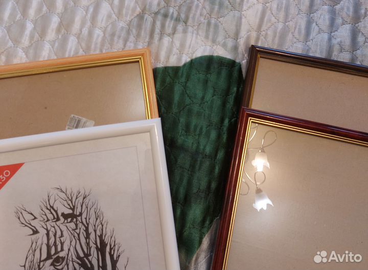 Фоторамка 21х30, пластик со стеклом