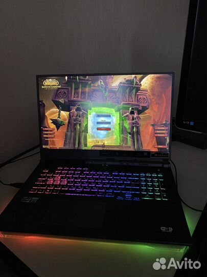 Игровой ноутбук asus rog strix g17 G713Q