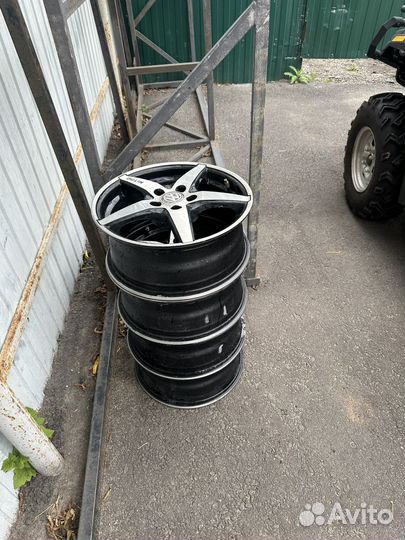 Диски литые r 15 5 100 на polo-rapid