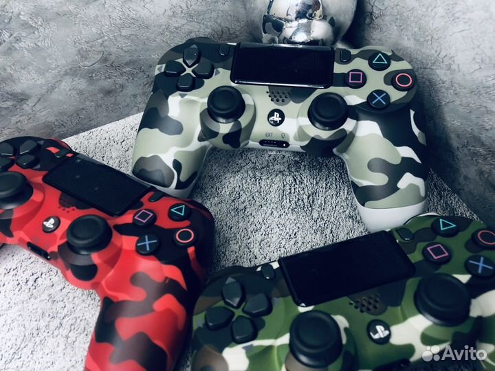 Джойстики dualshock PS4 Камуфляж