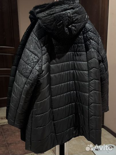 Пуховик женский большой размер