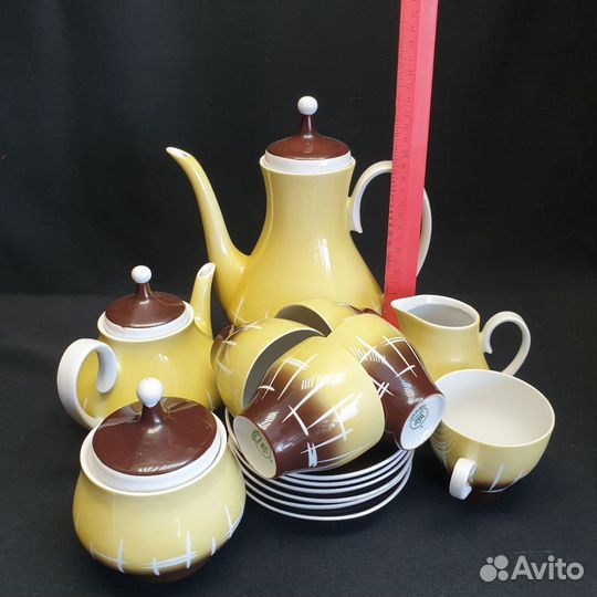 Сервиз чайно-кофейный, 15 предметов