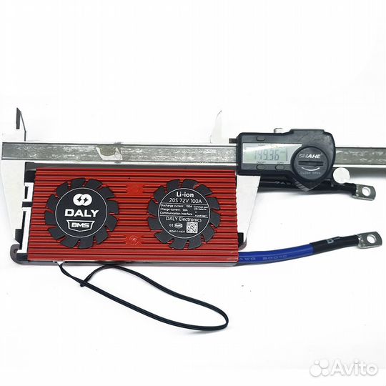 Плата балансировки Smart BMS 20S (72V) 100А Li ion