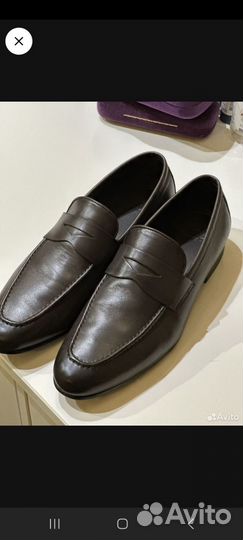Лоферы натуральная кожа