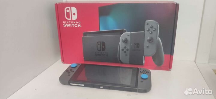 Nintendo switch v2 чип 128 Gb + 30 игр