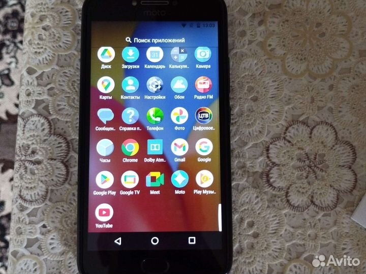 Телефон Motorola Е4+