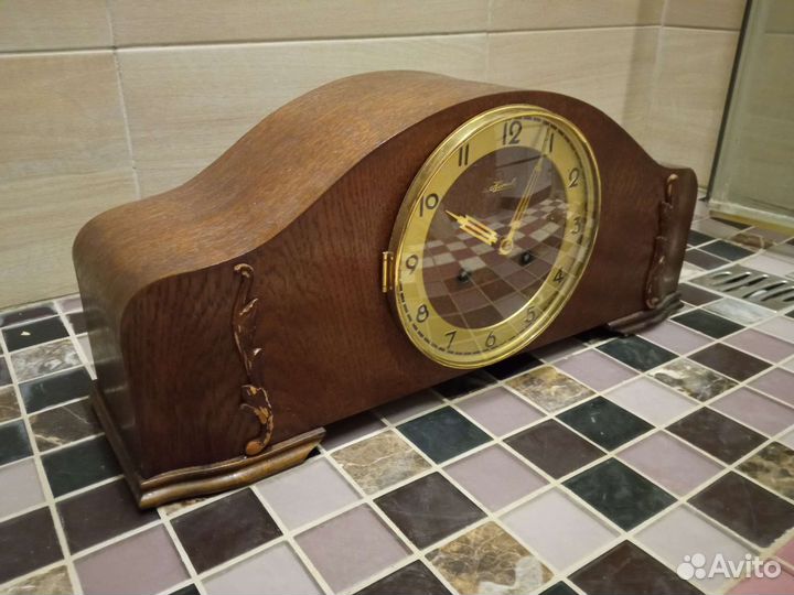 Настольные немецкие часы F hermle с боем