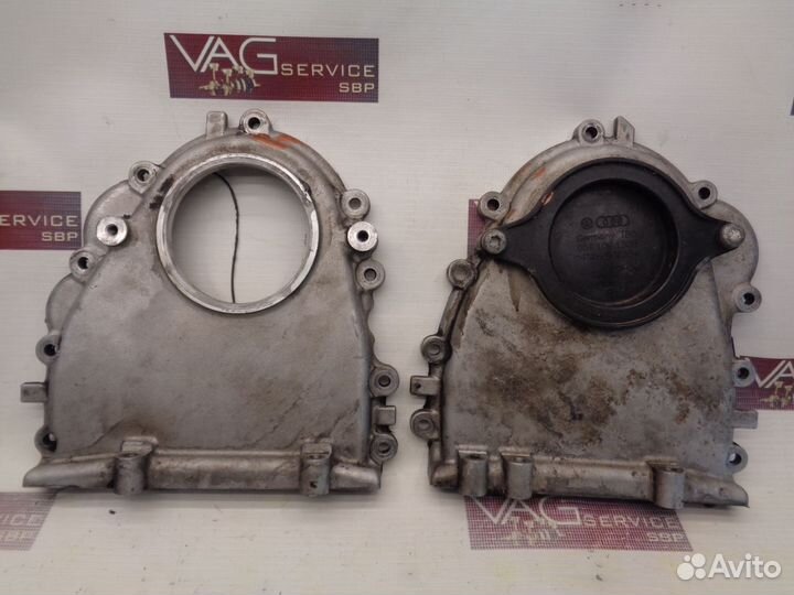 Крышка коленвала задняя VAG VW 2.7/3.0 BKS
