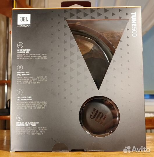 Наушники JBL tune 500 проводные