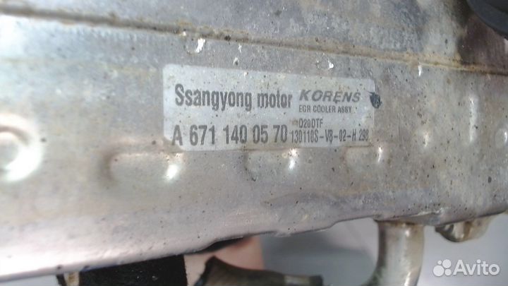Охладитель отработанных газов SsangYong Korando 20