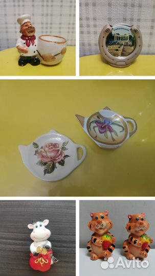 Подставка под пакетики, солонка, перечница