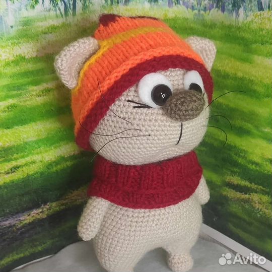 Котики мягкая игрушка