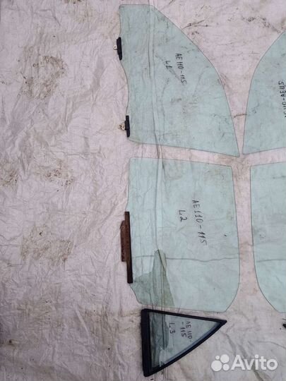 Стекло двери Toyota ae110 ae115