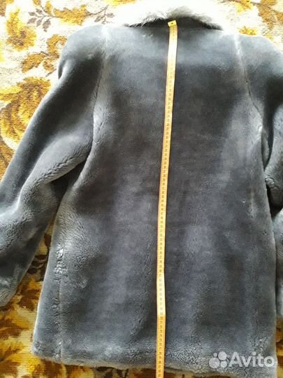 Зимняя курточка из искуственного меха 46р