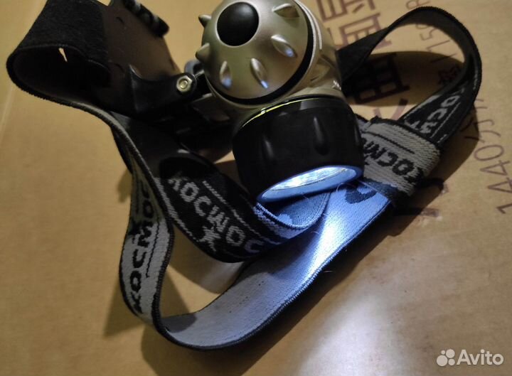 Фонарь налобный Космос H19 LED 97676