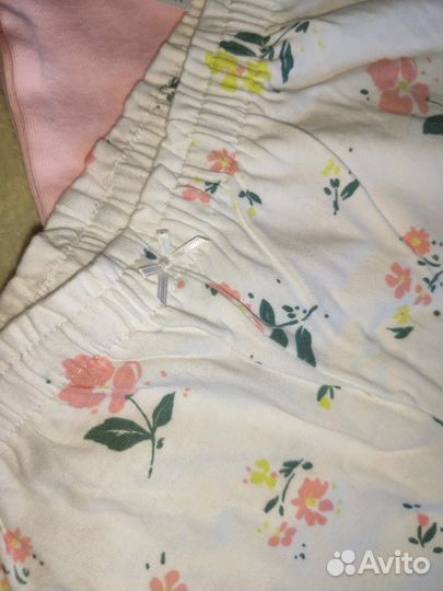 Новый хб комплект для девочки картерс 24 месяца