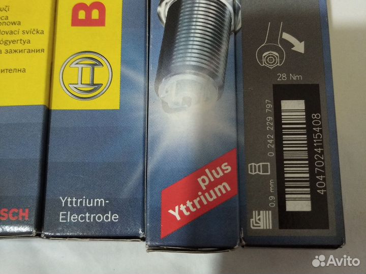 Свечи зажигания bosch оригинал