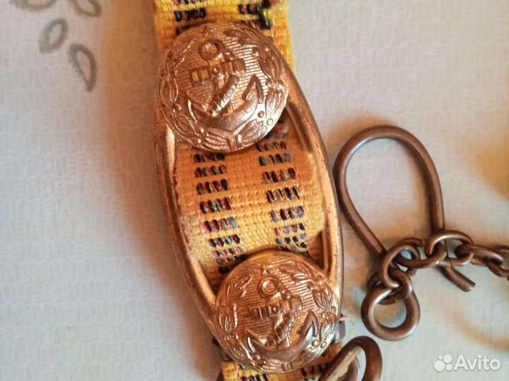 Ремень парадный, офицерский, вмф СССР