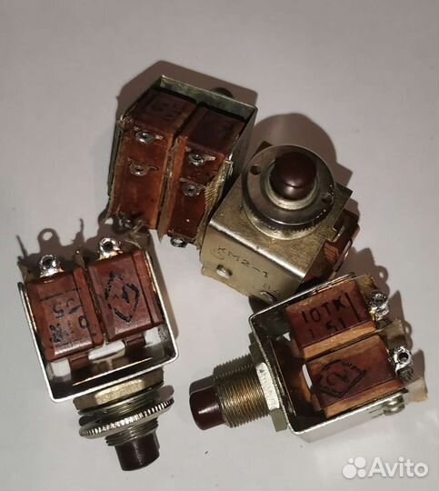 Радиодетали СССР Переключатели км2-1