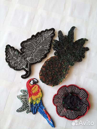 Аппликации для рукоделия б/у