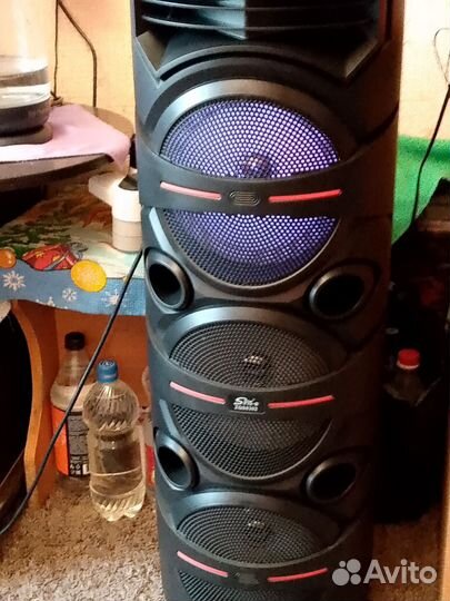 Очень большая блютуз колонка Speaker 60 вт 95 см