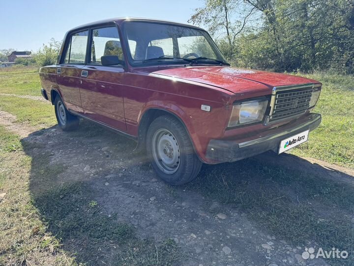 ВАЗ 2107 1.5 МТ, 1997, 105 337 км