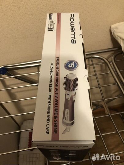 Фен щетка rowenta новая