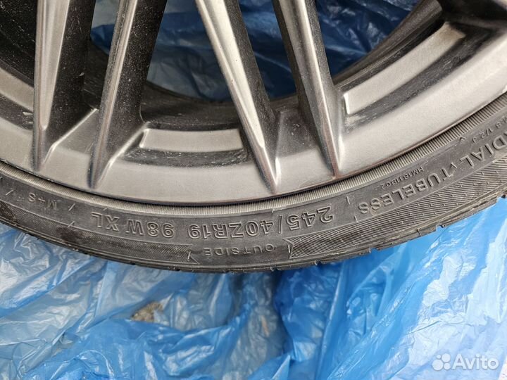 Летняя резина на дисках r 19