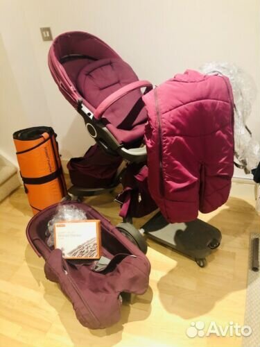 Коляска Стокке (Stokke Xplory v3 purple)