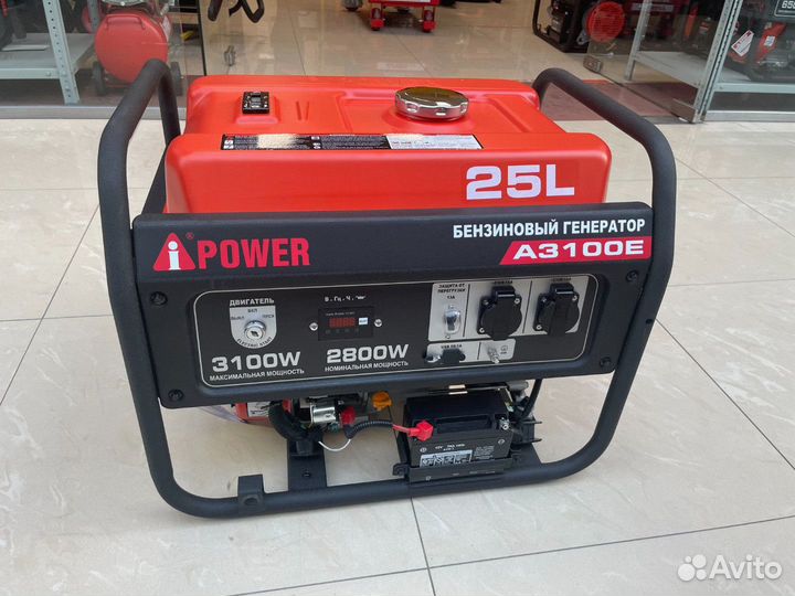 Бензиновый генератор A-iPower A3100E