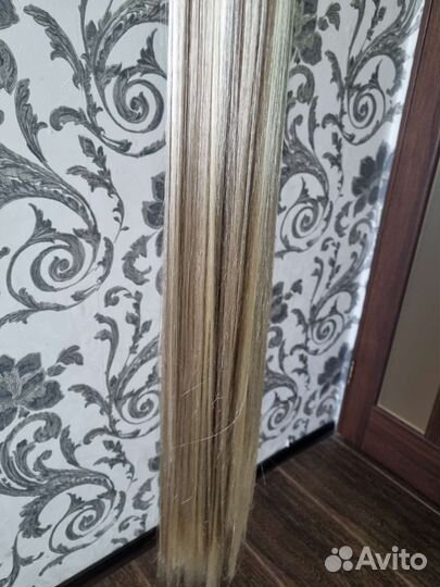 Хвост волосы на резинке