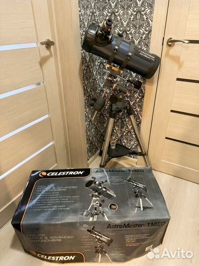 Телескоп Celestron AstroMaster 114 EQ