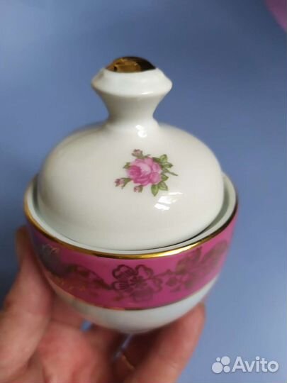 Соусник горчичница ГДР Роза 2 штуки