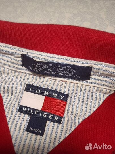 Поло Tommy Hilfiger 90s vintage