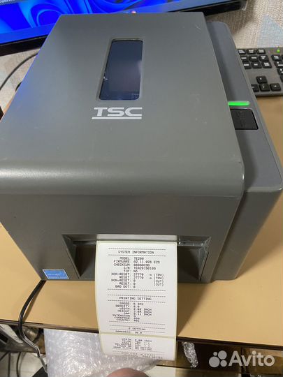 Принтер этикеток tsc te200