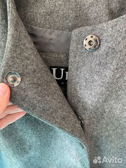 Пальто жакет короткий с чернобуркой Ubyu